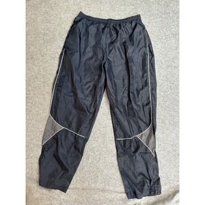 BCG Mesh Lined Track Pants XL Navy Blue Nylon Athletic Training